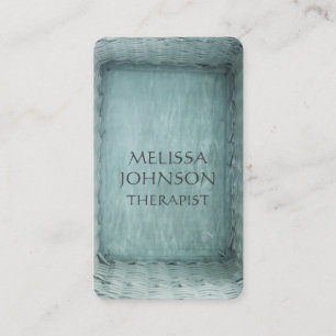 Personalized Therapist Psychologist Business Cart Card