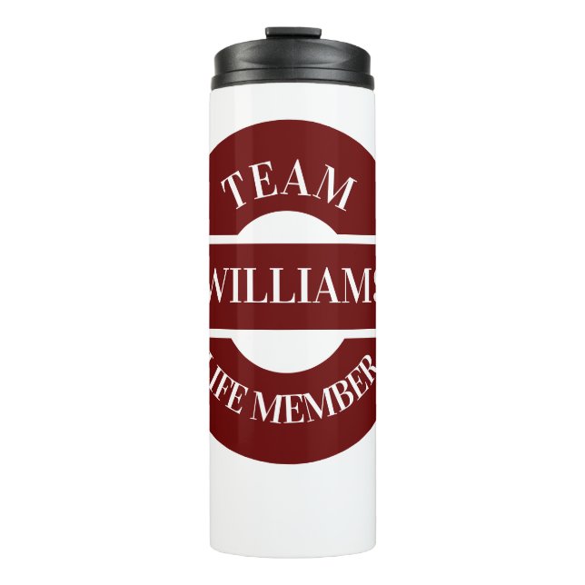 Personalized Thermal Tumbler (Front)