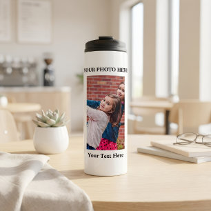 Personalized Thermal Water Bottle with Photo