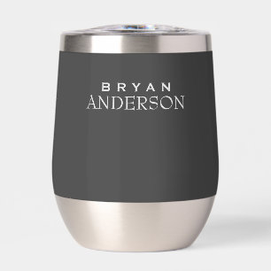 Personalized Thermal Wine Tumbler