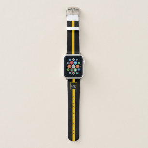 Personalized Thin Gold Line Emergency Dispatcher Apple Watch Band