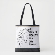 Personalized Thing of Beauty Horse Horseshoe