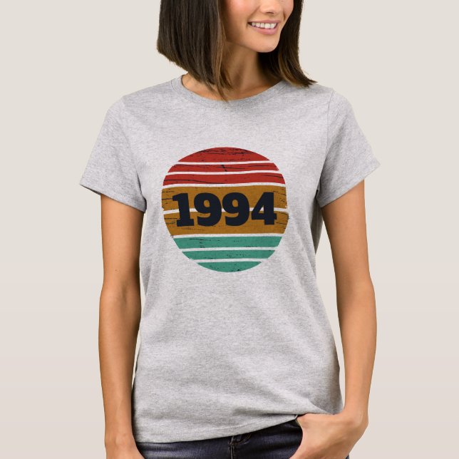 Personalized Thirty vintage 30th birthday party T-Shirt (Front)