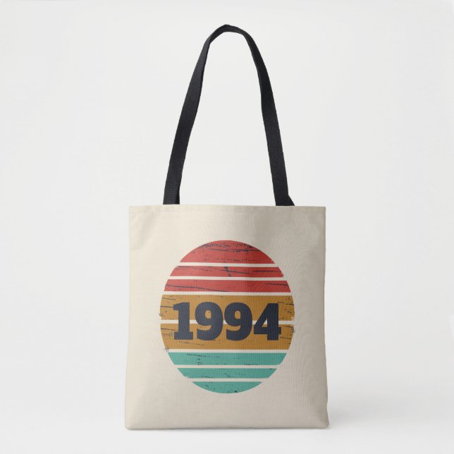 Personalized Thirty vintage 30th birthday party Tote Bag (Front)