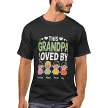Personalized This Grandpa Loved By – Custom Kids