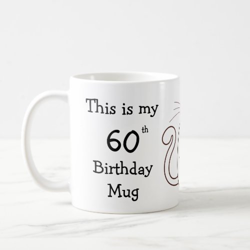 Personalized This is my 60th Birthday Mug