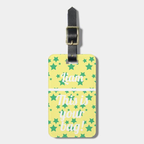 Personalized This is your bag  Funny Luggage Tag