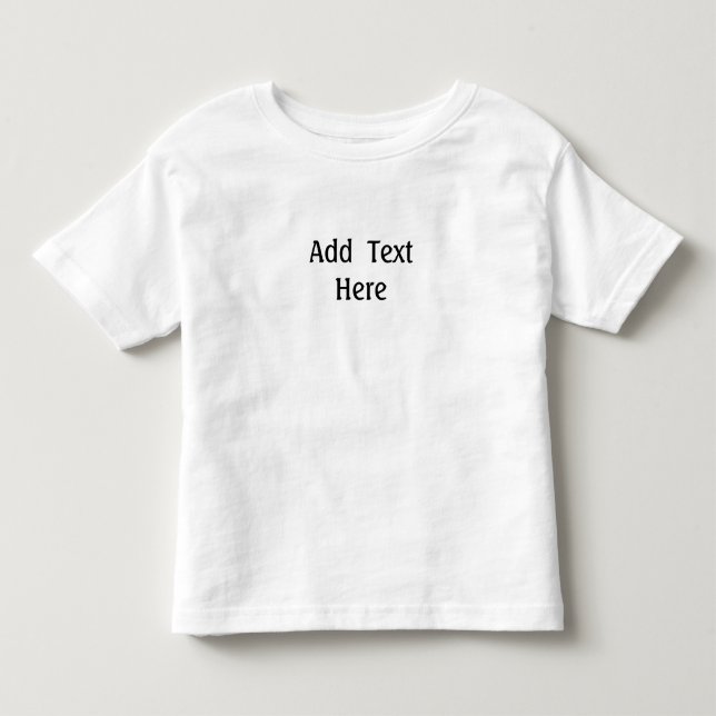 Personalized this Shirt with your own Text! (Front)