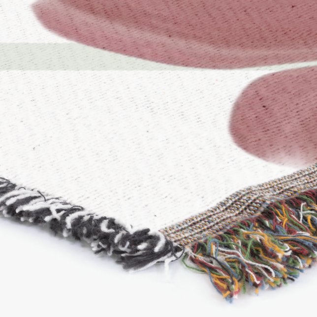 Personalized  throw blanket (Corner)