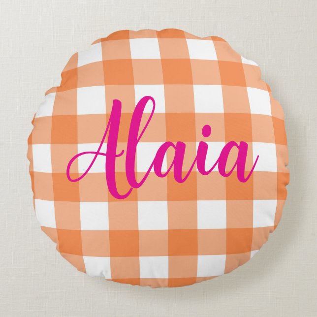 Personalized Throw Pillow (Front)