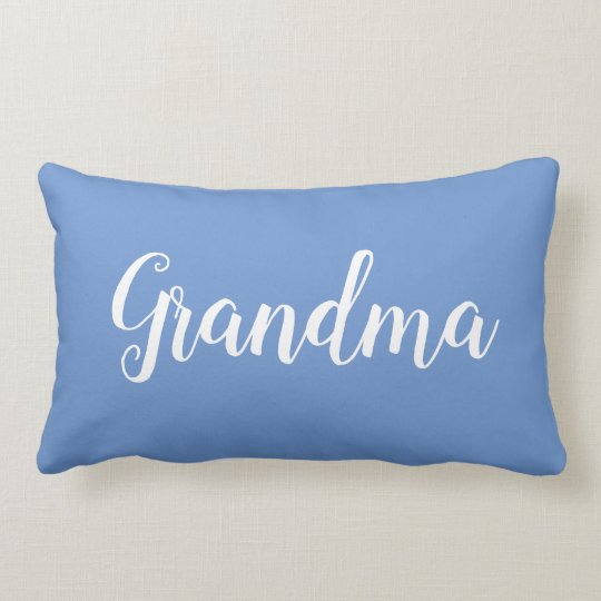 Personalized Throw Pillow for Grandmother Grandma