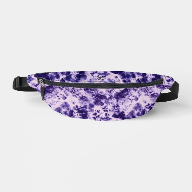 Personalized Tie Dye Custom Fanny Pack (Front)