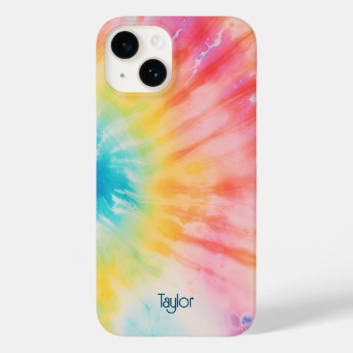 Personalized Tie dye phone case
