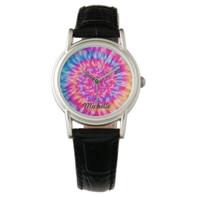 Personalized Tie Dye Watch (Front)