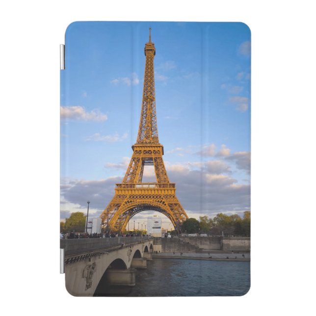 Personalized Tiffany Eiffel Tower iPad A Mini Cover (Front)