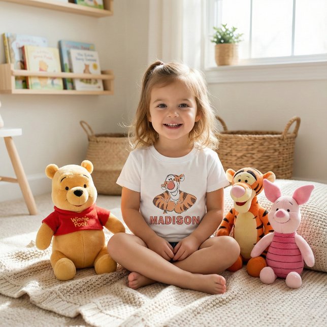 Personalized Tigger Custom Name Baby T-Shirt (Creator Uploaded)