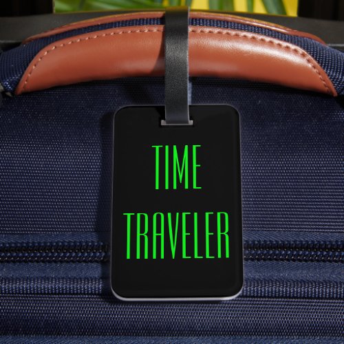 Personalized Time Travel Luggage Tag