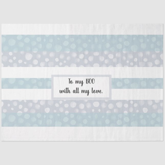 Personalized Tissue Paper  (Front)