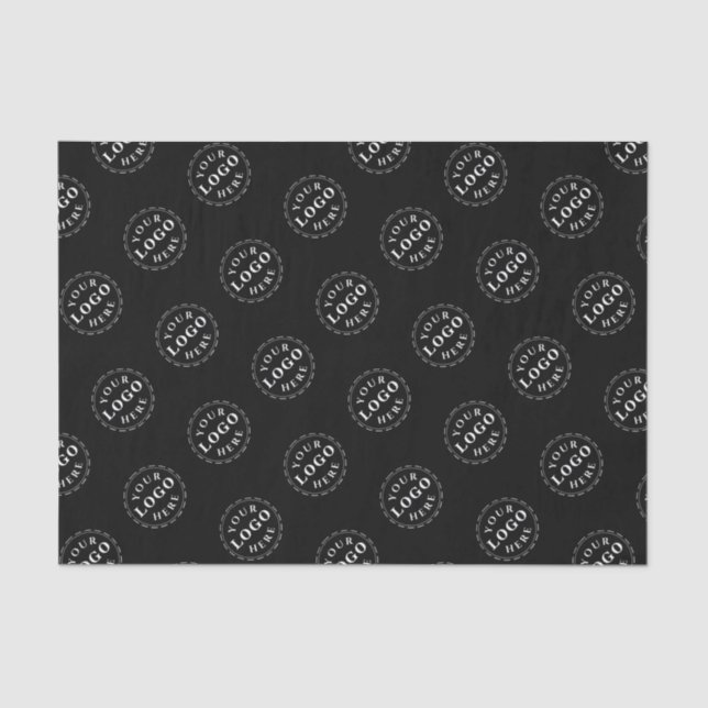 Personalized Tissue Paper with Logo Pattern Print (Front)