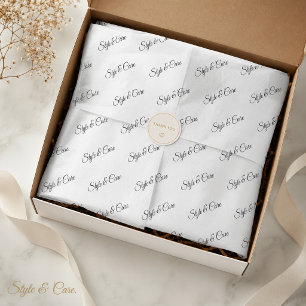 Personalized Tissue Paper with Name Pattern Print