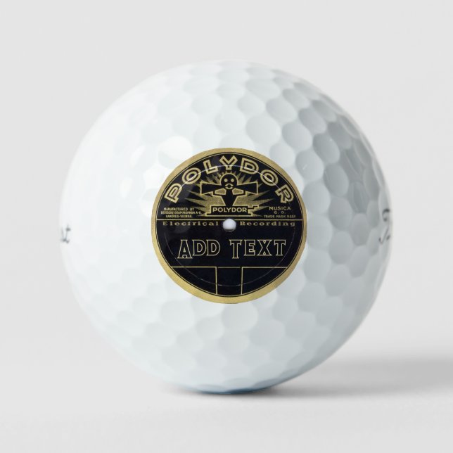Personalized Titleist Pro V1 Golf Balls (Front)