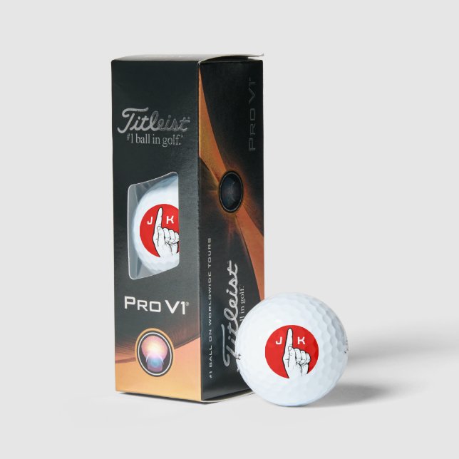 Personalized Titleist Pro V1 Golf Balls (Packaging)
