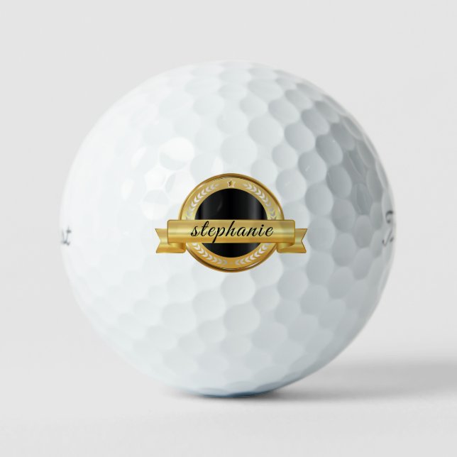 Personalized Titleist Pro V1 Golf Balls (Front)