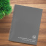 Personalized To-Do List Journal Gray