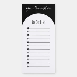 Personalized To-Do list Magnetic Notepad