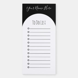 Personalized To-Do list Magnetic Notepad