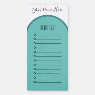 Personalized To-Do List Magnetic Notepad