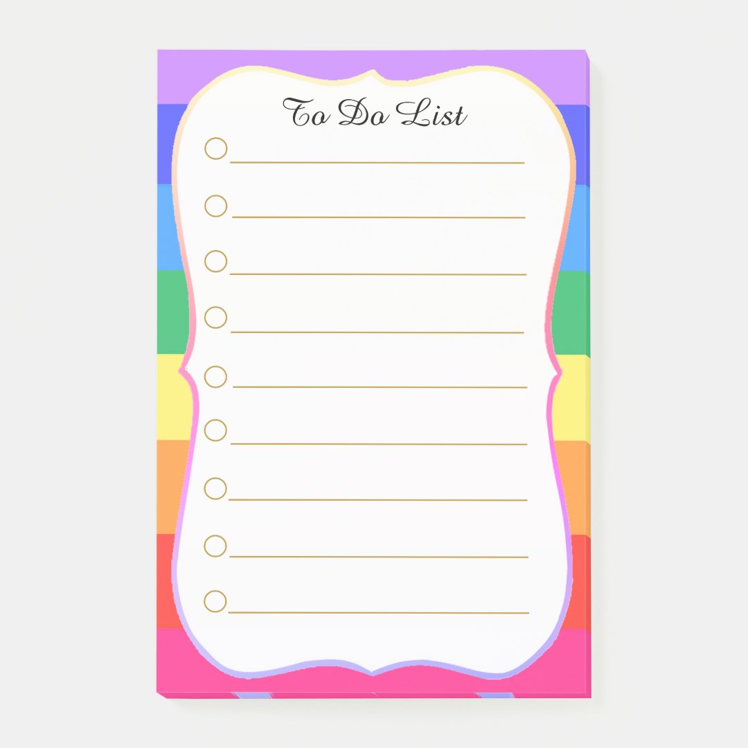 to do list post it