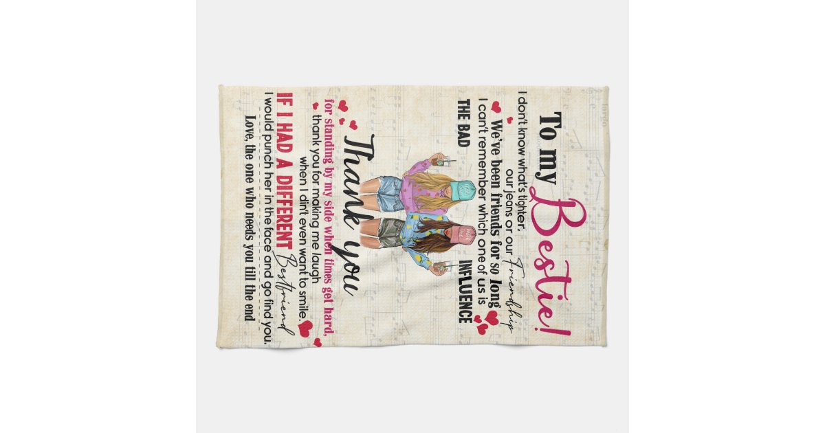 Friends Are The Best Gifts Kitchen Towel
