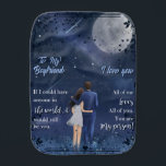 Personalized To My BoyFriend Blanket<br><div class="desc">Personalized To My BoyFriend Blanket</div>