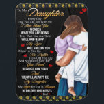 Personalized To My Daughter Baby Blanket<br><div class="desc">Personalized To My Daughter Blanket,  Love Letter From Dad,  Daughter Birthday Xmas Gift,  Daughter And Father Gift,  Family Quotes Cozy Blanket</div>