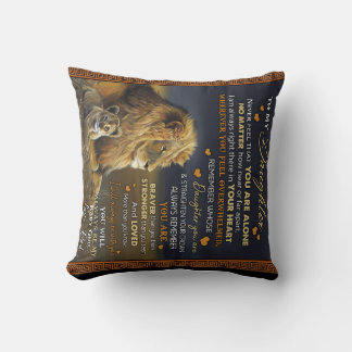 Personalized To My Daughter From Dad, Throw Pillow