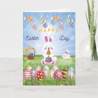  Personalized,To My Friend On Easter Day   Holiday Card