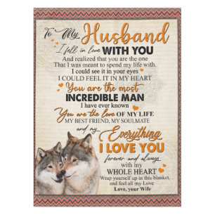 Personalized To My Husband From Wife Poster, Tablecloth