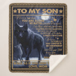 Personalized To My Son, Son Birthday Gift Sherpa Blanket<br><div class="desc">Personalized To My Son,  Son Birthday Gift</div>