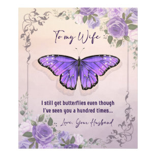 Personalized To My Wife  Love Letter From Husband Photo Print