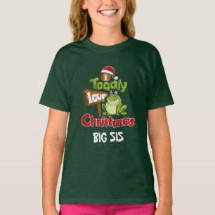 Personalized Toadly Love Christmas Matching Family T-Shirt