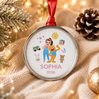 Personalized Toddler Ornament, Ms. Rachel Ornament