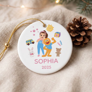 Personalized Toddler Ornament, Ms. Rachel Ornament
