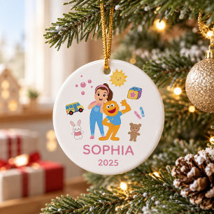 Personalized Toddler Ornament, Ms. Rachel Ornament