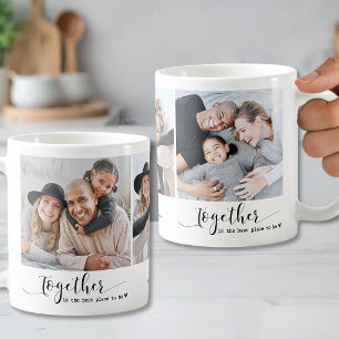 Personalized Together Quote Photo Coffee Mug