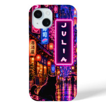 Personalized Tokyo Neon Custom Name Phone Case