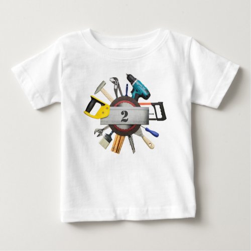 Personalized Tools Birthday Shirt