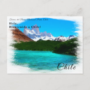 Personalized Torres Del Paine,Patagonia, Chile Postcard