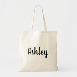Personalized Tote Bag, Bridesmaid Totes, Name Tote Bag