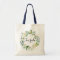 Personalized Tote Bag. Floral Tote Bag. Bridesmaid